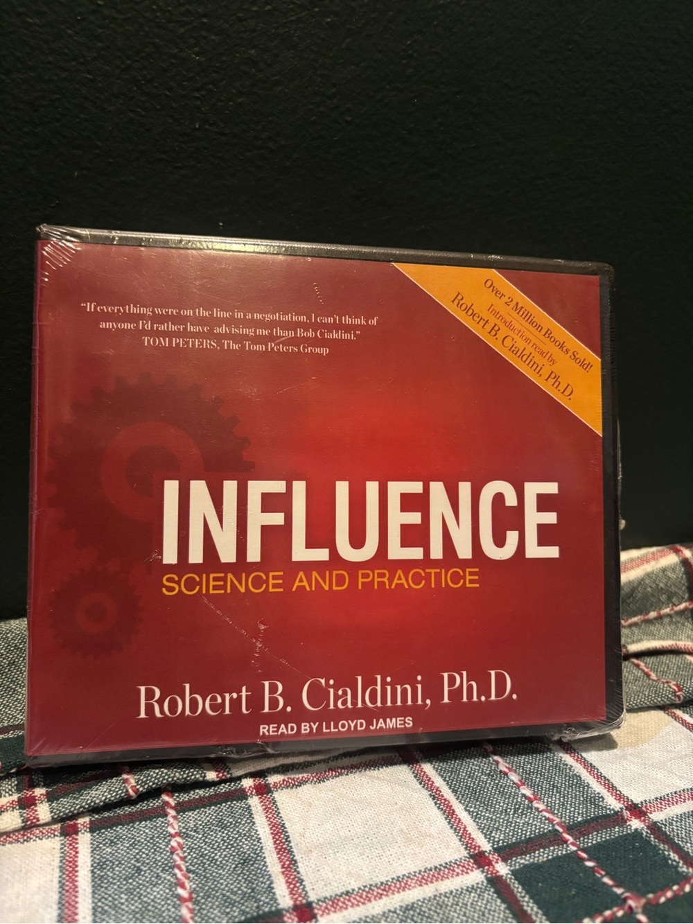 Sealed NWT Audiobook Influence Science and Practice by Robert B Cialdini PhD